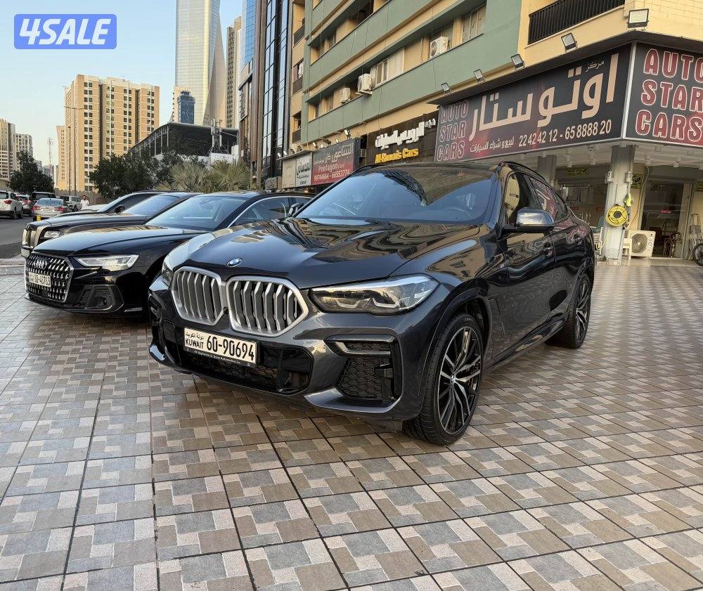بي ام دبليو X6 موديل 2022 كامل المواصفات تحت الكفالة صبغ الوكالة0