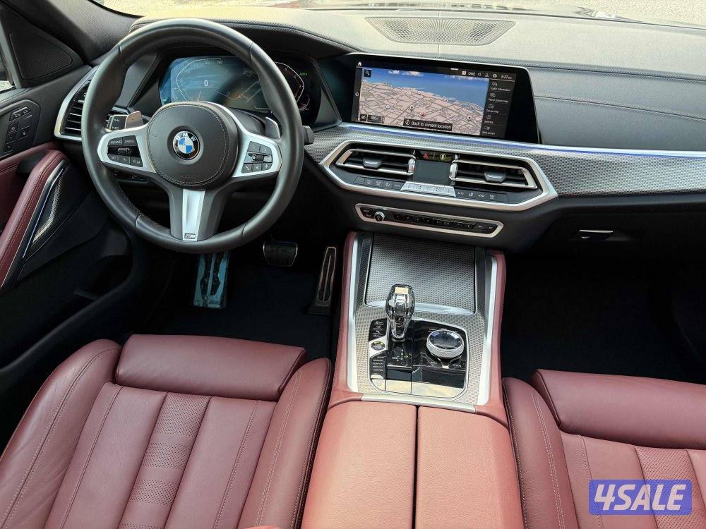 بي ام دبليو X6 موديل 2022 كامل المواصفات تحت الكفالة صبغ الوكالة1