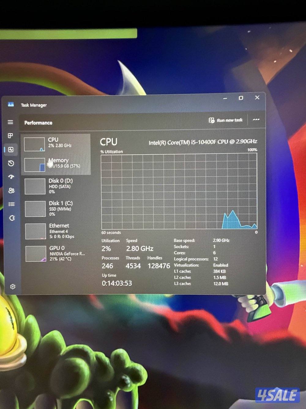 Rtx 3050 Gaming PC for sale4