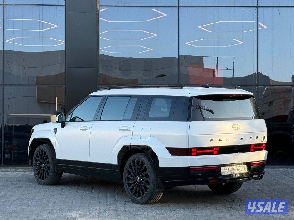 HYUNDAI SANTAFE _2024 صبغ الوكالة4