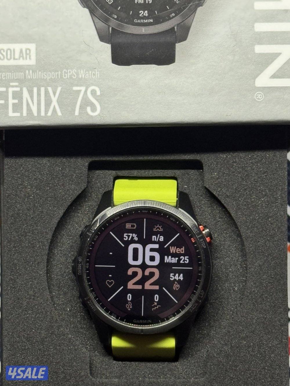 ساعة قارمن Fenix 7s solar1