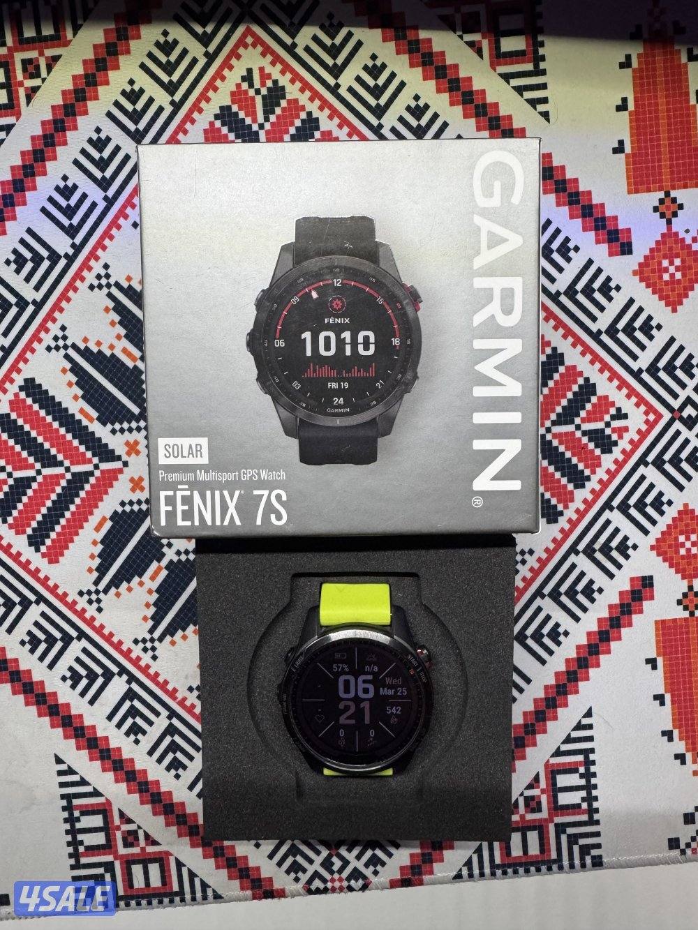 ساعة قارمن Fenix 7s solar2