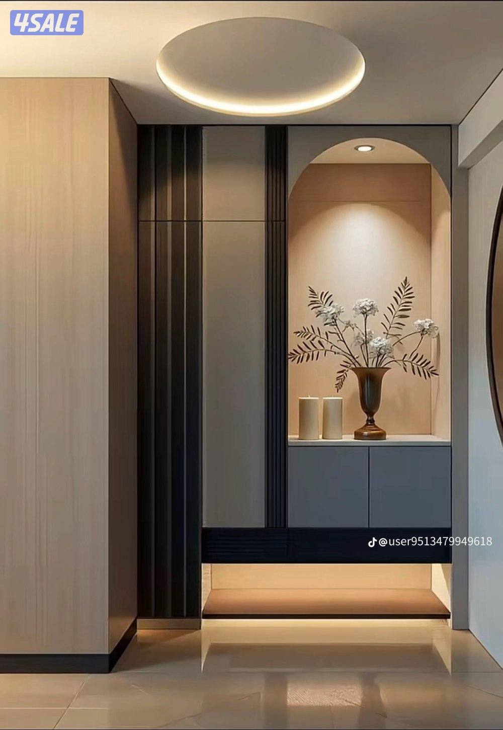 ديكورات اخشاب جميع تركيب الاخشاب على الطوفه وتركيب البركيه11