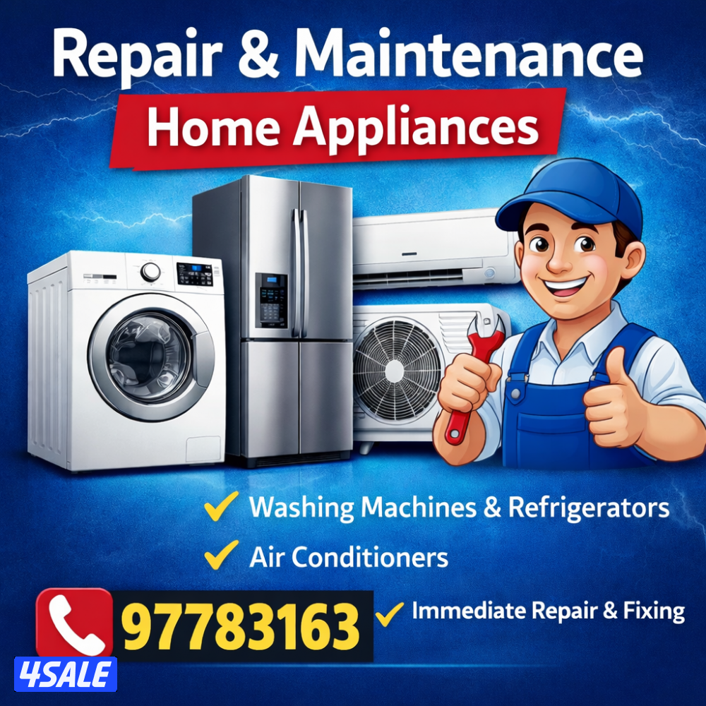 فني تصليح مكيفات وغسالات وثلاجات0