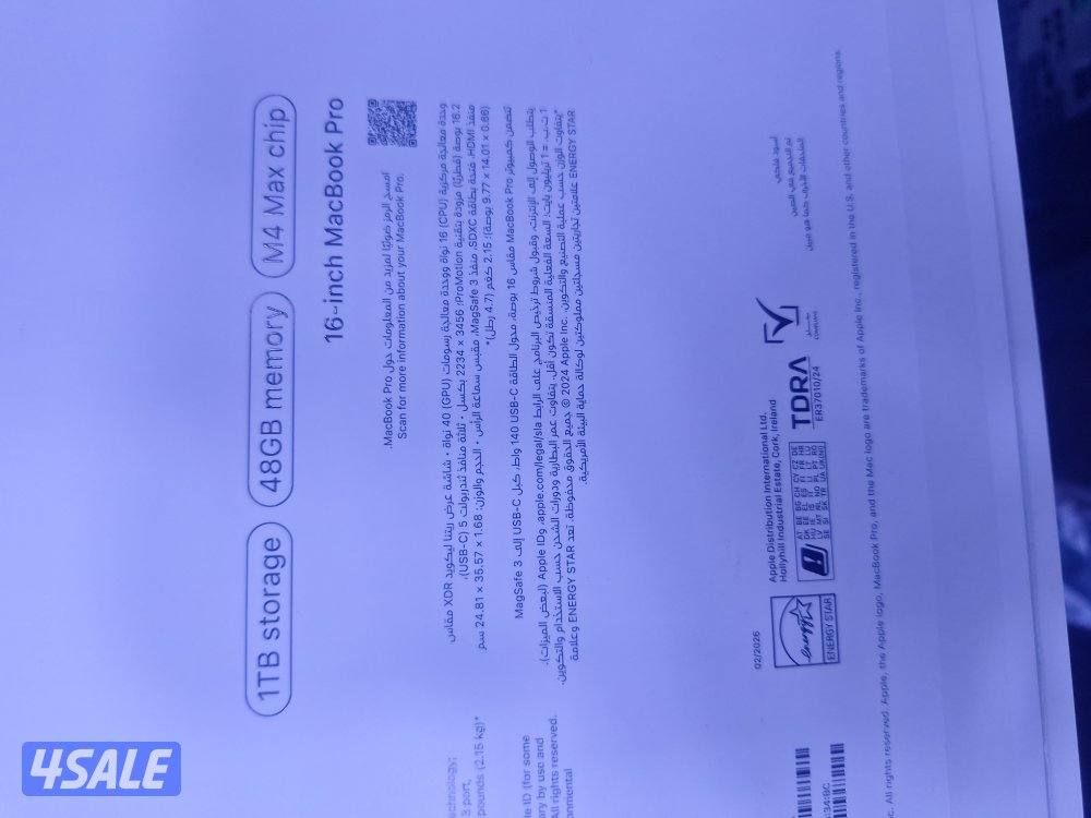 MacBook Pro 16-inch (M4 Max)11