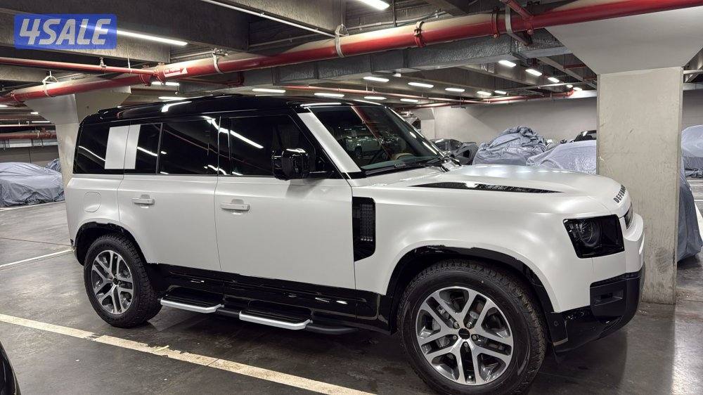 ديفندر اصفار استلام وكالة لون اسود واسمنتي الجديد داخل تان6 سلندر3