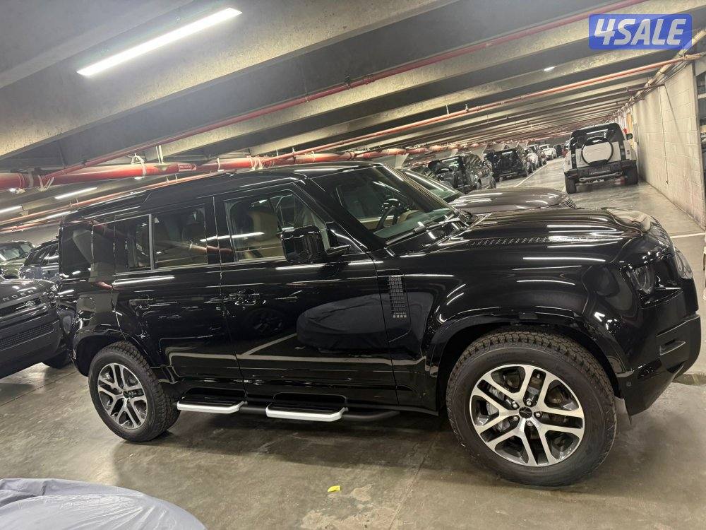 ديفندر اصفار استلام وكالة لون اسود واسمنتي الجديد داخل تان6 سلندر5