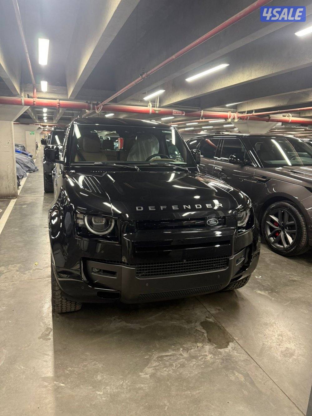 ديفندر اصفار استلام وكالة لون اسود واسمنتي الجديد داخل تان6 سلندر6
