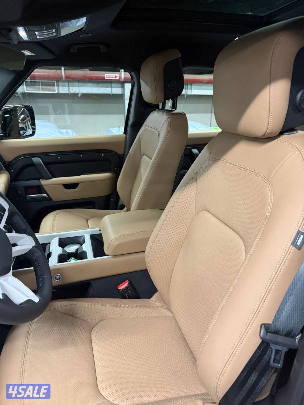 ديفندر اصفار استلام وكالة لون اسود واسمنتي الجديد داخل تان6 سلندر10