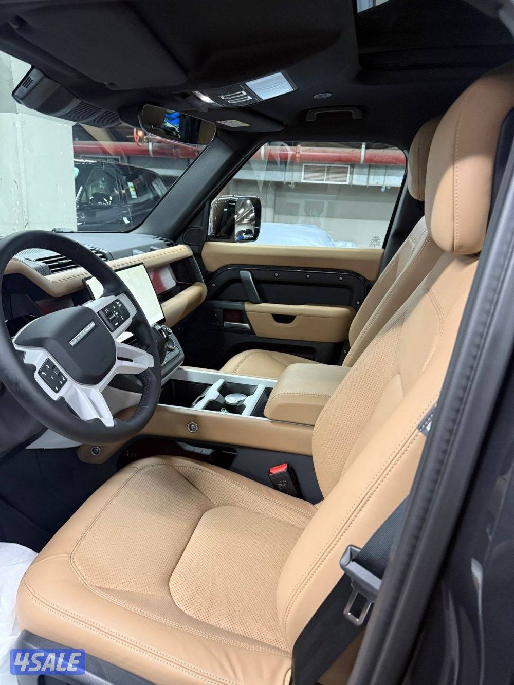 ديفندر اصفار استلام وكالة لون اسود واسمنتي الجديد داخل تان6 سلندر13