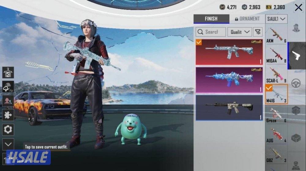 حسابات ببجي منوعه ~ فيس البنت وامفور ثلجي ماكس❄️🔥3