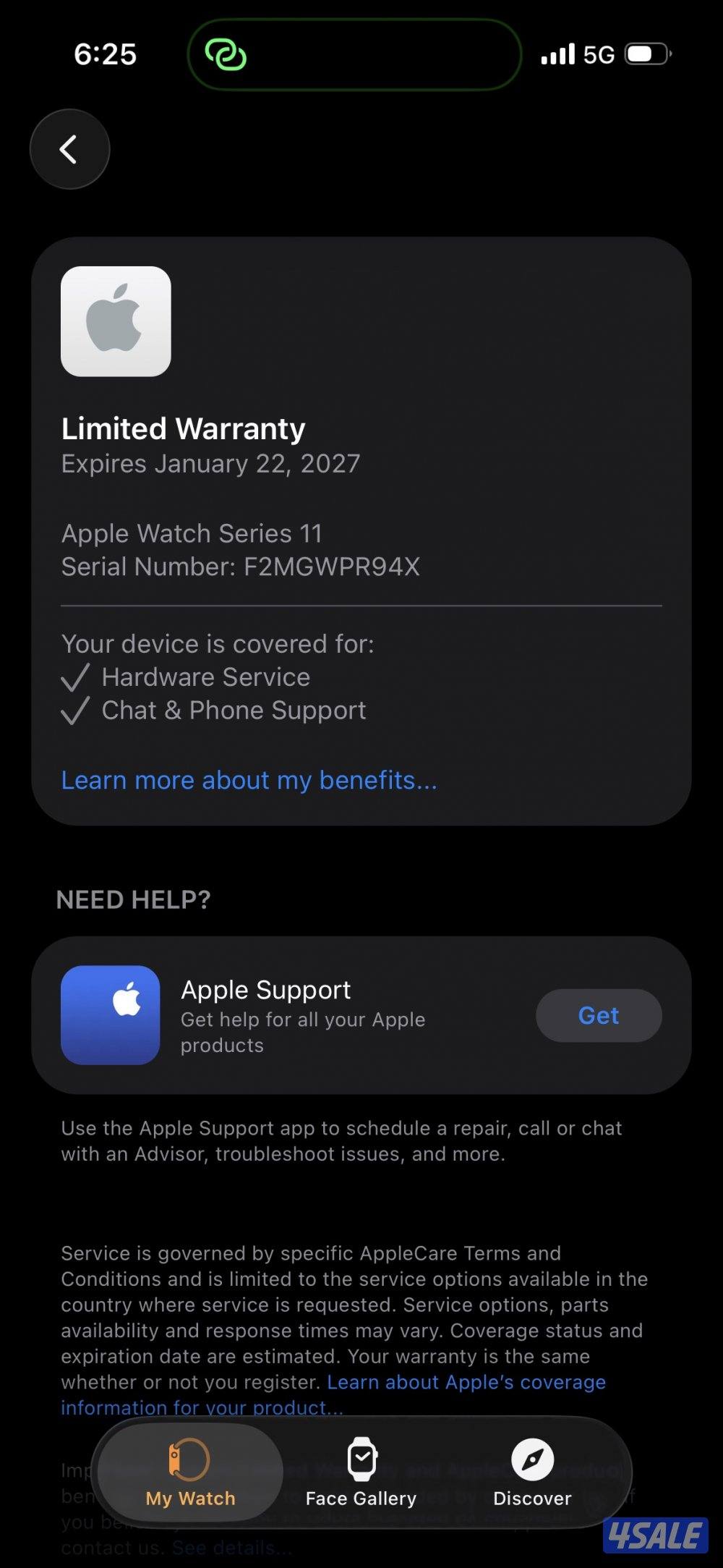 Apple watch series 11 gps 42mm4