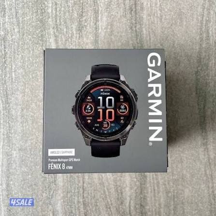 Garmin Fenix 8 Carbon Titanium0