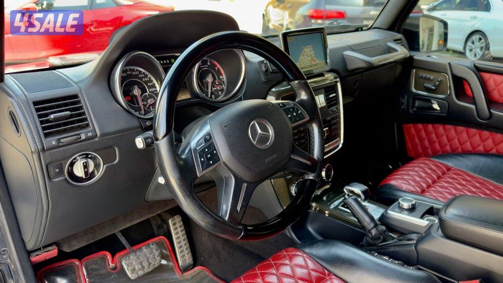مرسيدس G 63,AMG/ موديل 2015/ صبغ الوكالة/ قمة بالنظافه10