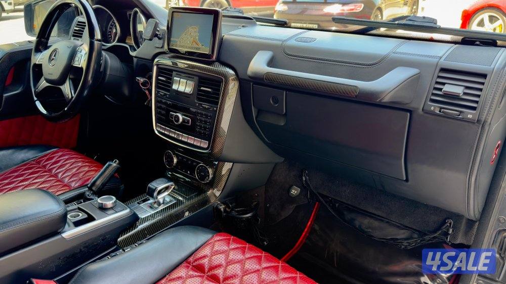 مرسيدس G 63,AMG/ موديل 2015/ صبغ الوكالة/ قمة بالنظافه13