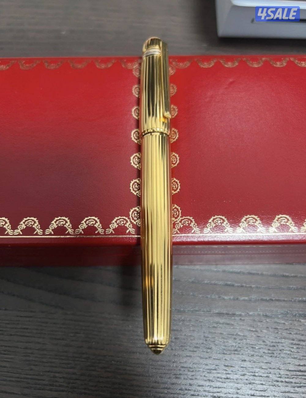 قلم كارتييه باشا ذهبي بكامل المرفقات6