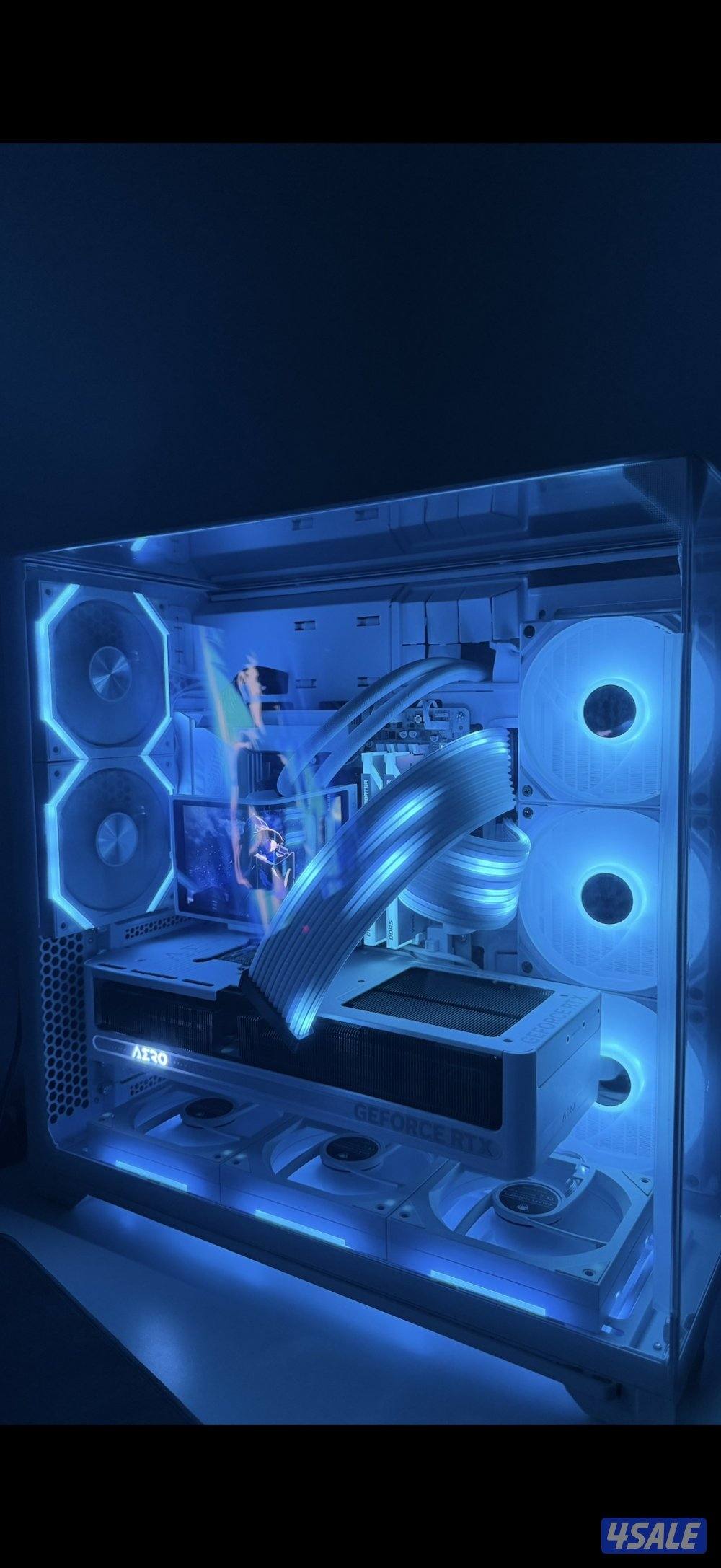 شبه جديد 5070ti aero ryzen 7 9800x3d كفالة next  store0