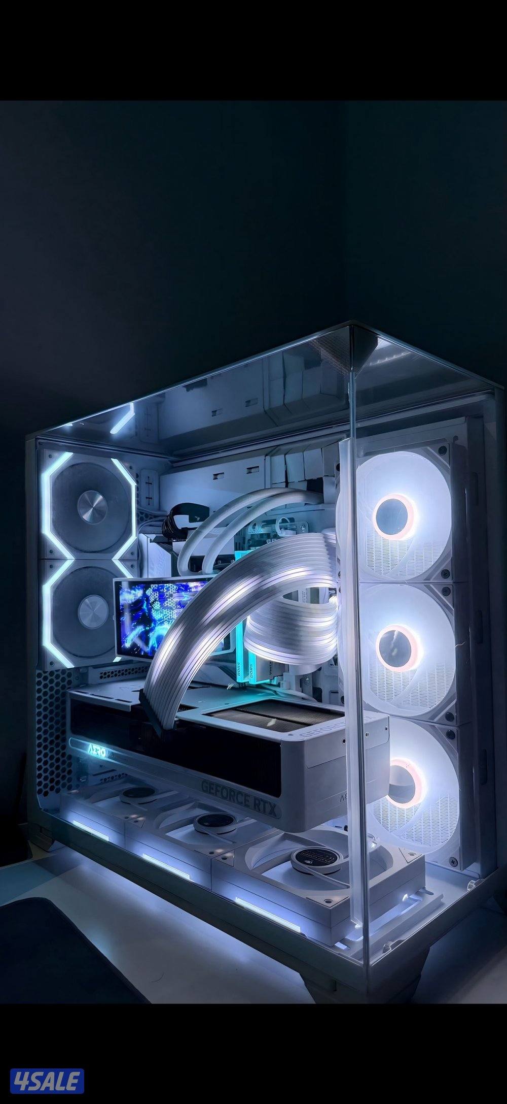 شبه جديد 5070ti aero ryzen 7 9800x3d كفالة next  store2