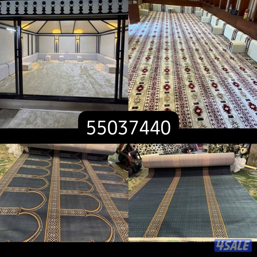 مميز وفخم ارخص انواع السجاد ونقس يدوي مساند طاولات طعام قرف نوم6