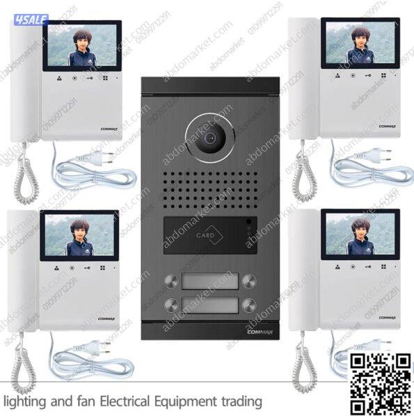 كاميرات مراقبة انتركم صوتي ومرئي انترنت سماعات ستالايت6