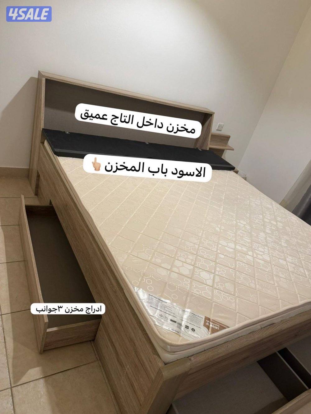 غرفه نوم شخصين نظيفه شامل الماترس قابل للمساومه بالمعقول2