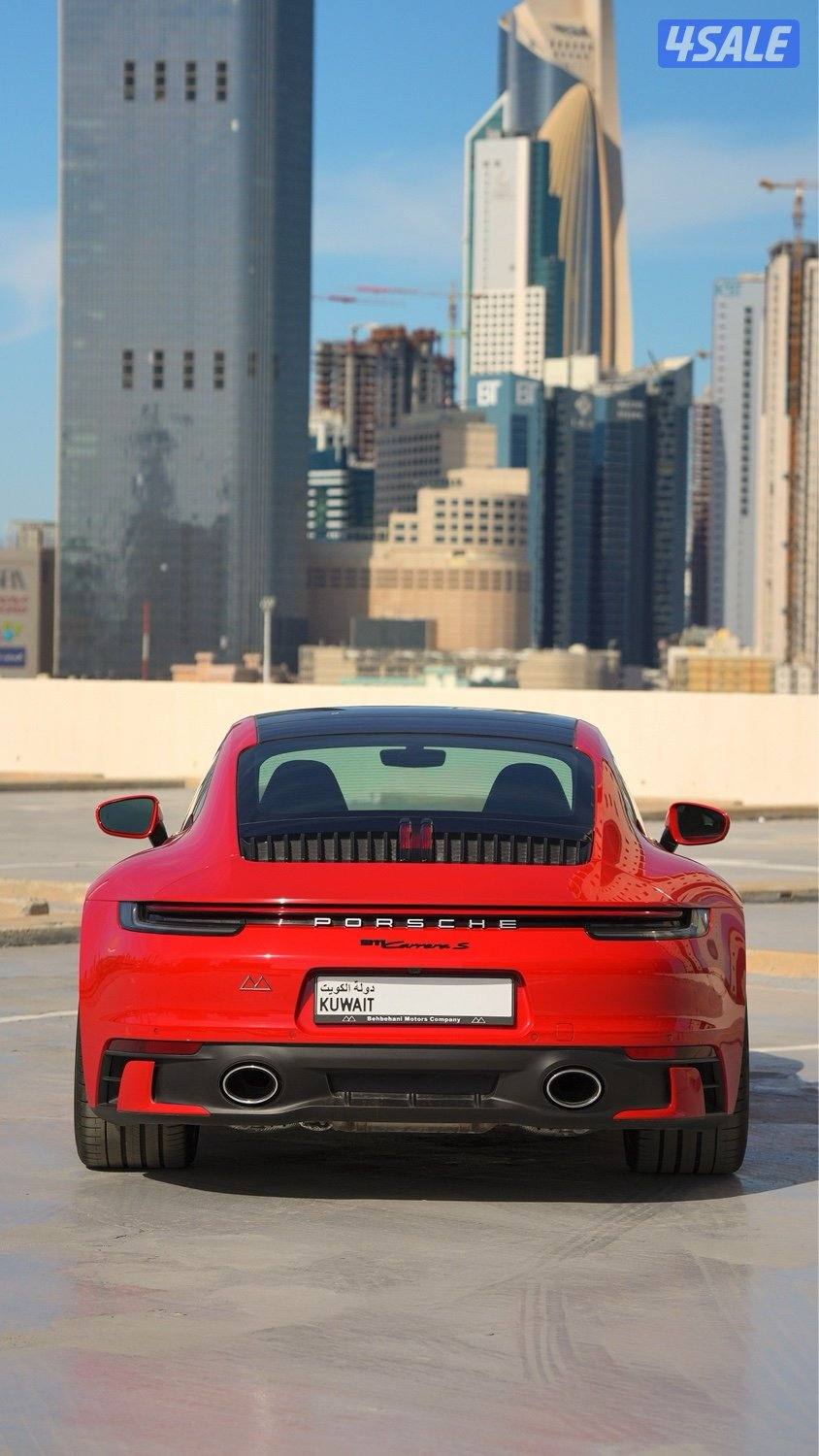 بورش كاريرا اس 2022 صبغ وكالة ممشى 18 الف4