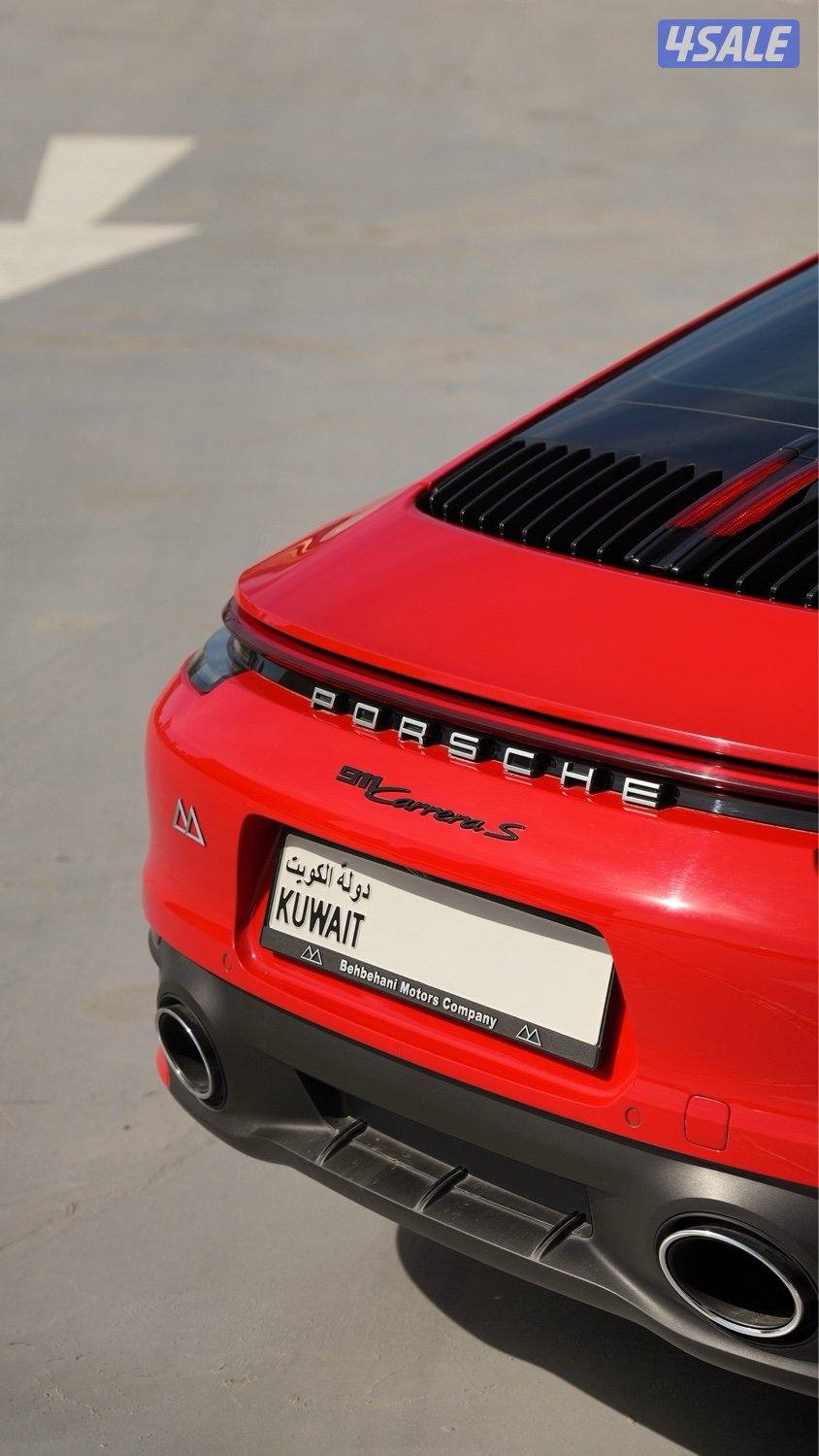 بورش كاريرا اس 2022 صبغ وكالة ممشى 18 الف6