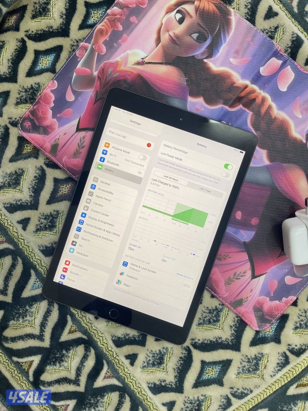 ايباد ابل 7 السابع 32 قيقا نظيف وشغال تمام تحديث جديد ومعاه أغراض كامل0