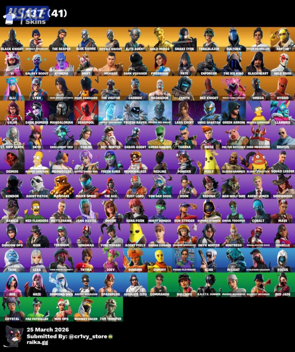 حساب فورت نايت شيطون نادر مضمون حياكم0