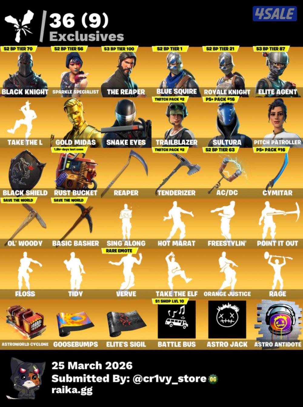 حساب فورت نايت شيطون نادر مضمون حياكم5