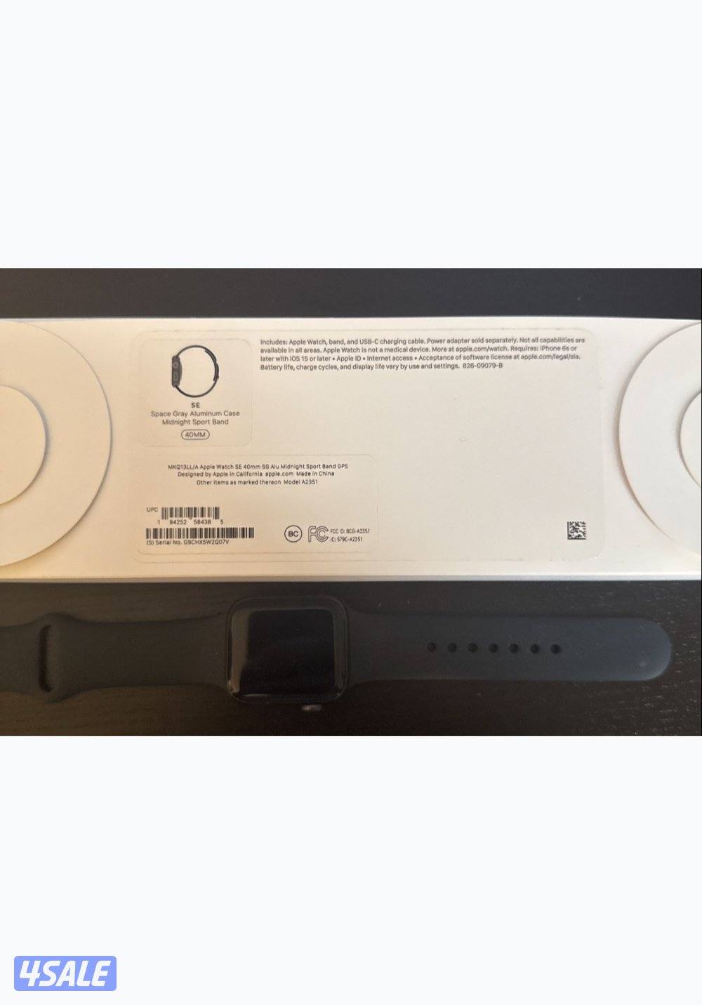 Apple Watch SE 40mm (Space Grey)1