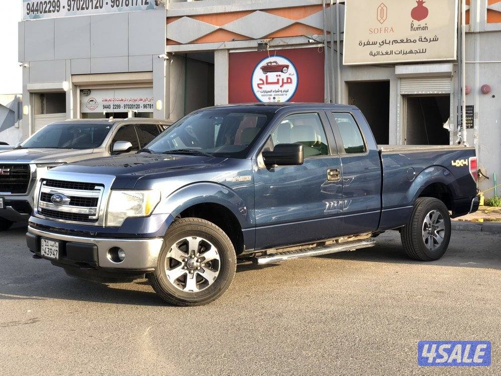 وانيت فورد F150 دبل  موديل 2013 ماشي 309 الف شرط الفحص قير مكينة شاصي0