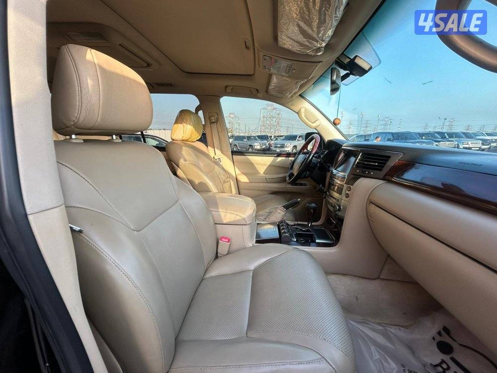 لكزس LX570 درجة اولى  موديل 2009 ماشى 552.000 k.m  وارد الساير  .5