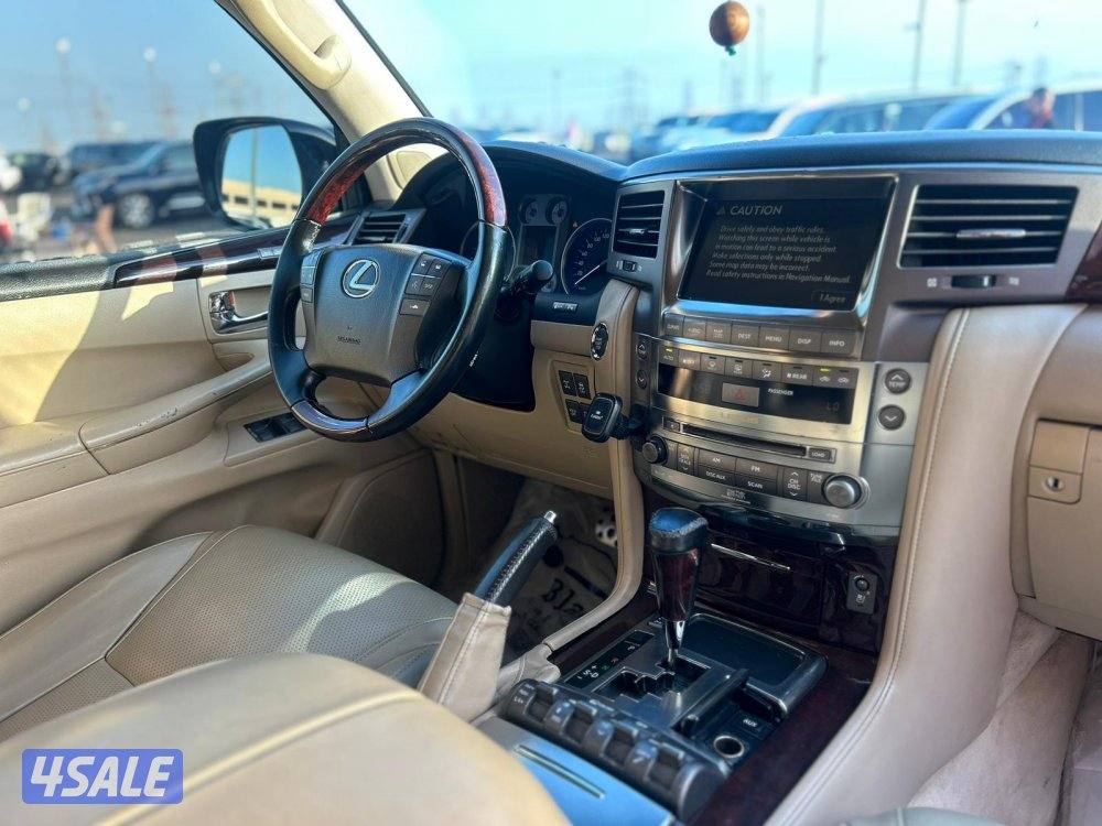 لكزس LX570 درجة اولى  موديل 2009 ماشى 552.000 k.m  وارد الساير  .6