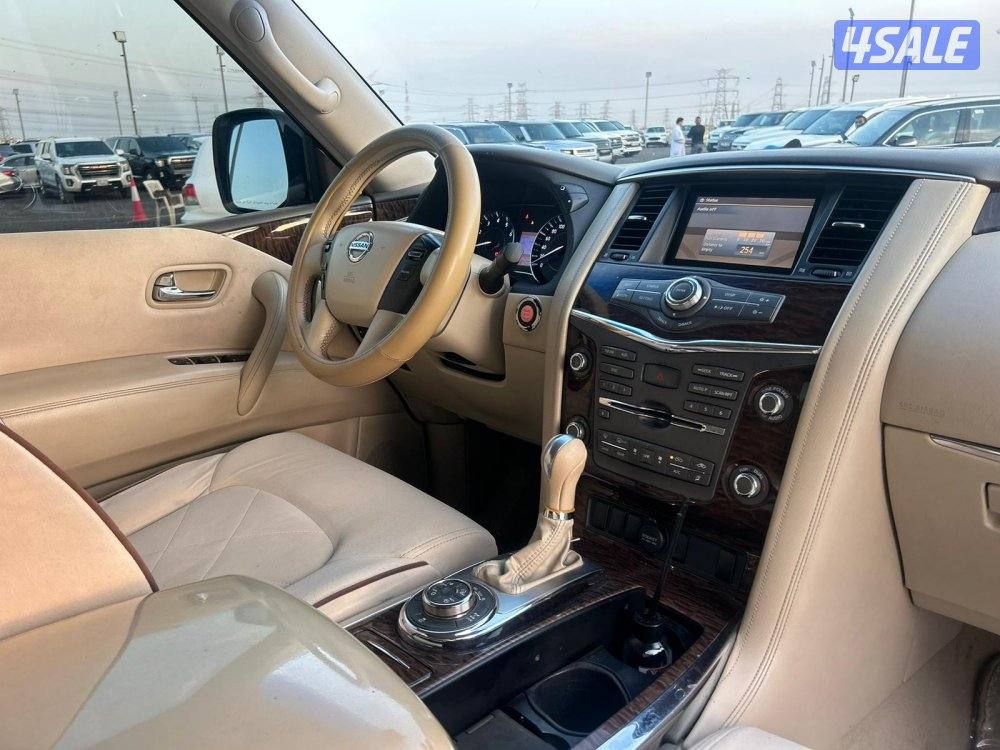 نيسان باترول SE -V8 موديل 2015 ماشى 294.000 k.m وارد البابطين .7