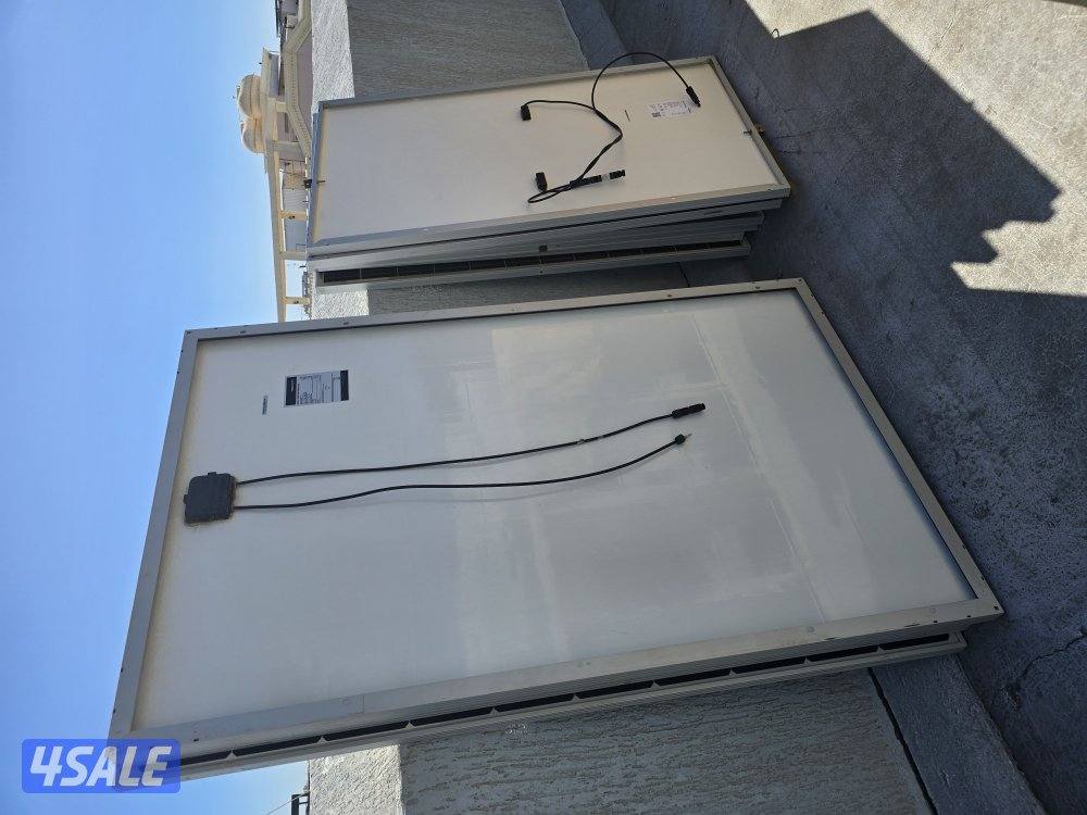 للبيع ٨ الواح طاقه شمسيه0