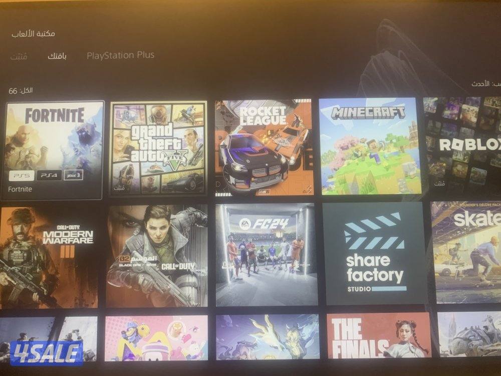 بيع حساب سوني5