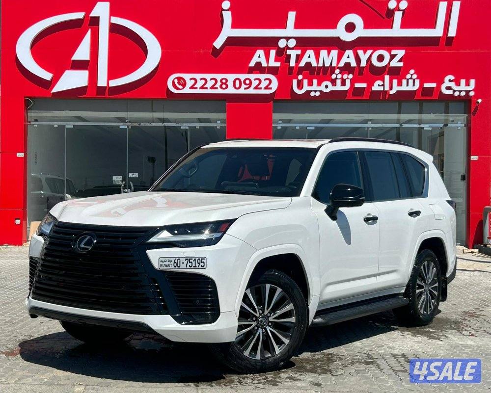 لكزس LX600 درجة ثانيه  twinturbo .V6 موديل 2023 ماشى 82.000 k.m0