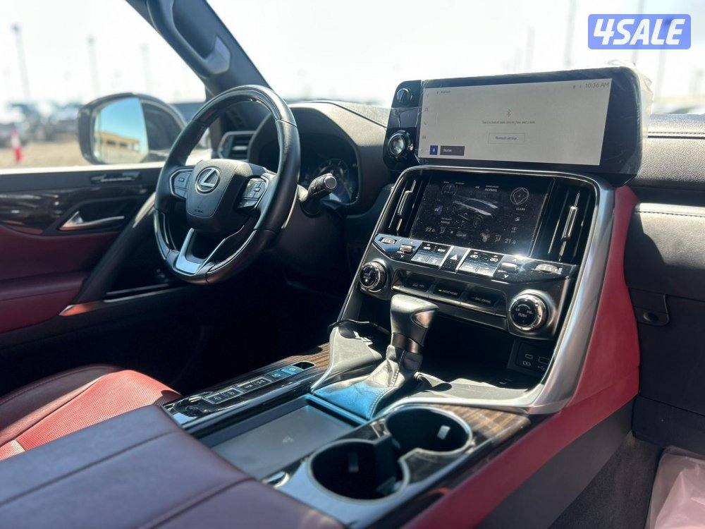 لكزس LX600 درجة ثانيه  twinturbo .V6 موديل 2023 ماشى 82.000 k.m7
