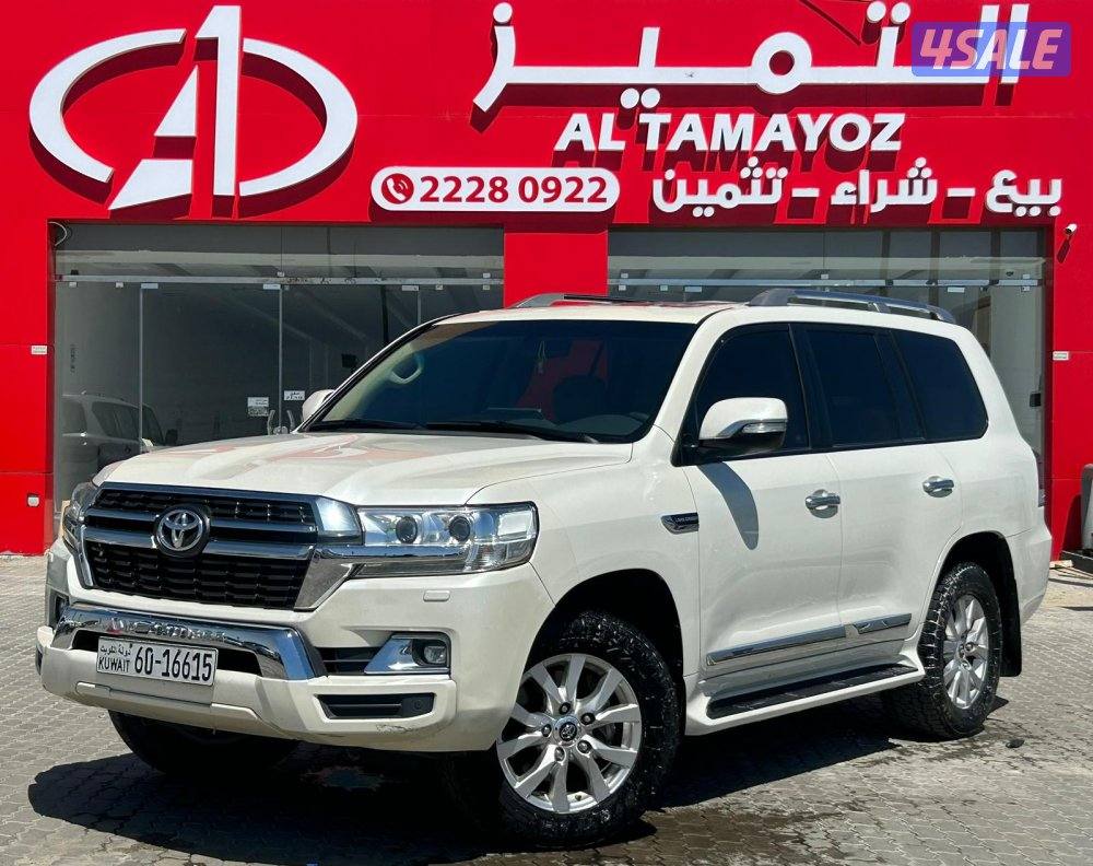 تويوتا لاند كروزر GX.R-V6 موديل 2021 ماشى 116.000 k.m   وارد الساير .0