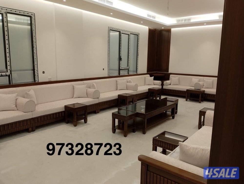 تنجيد وتفصيل مساند وكنب وديوانيات وجلسات وكل الستاير وسجاد قص14