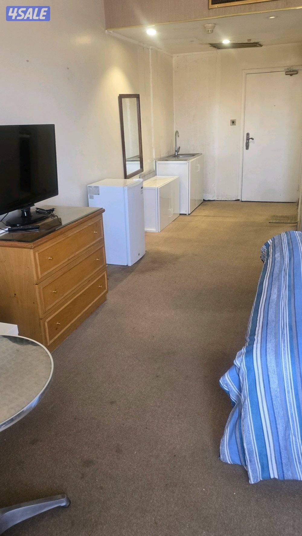 للايجار استديوهات مفروشه غرفه وحمام ومطبخ تحضيرى وشامل كل شيء2