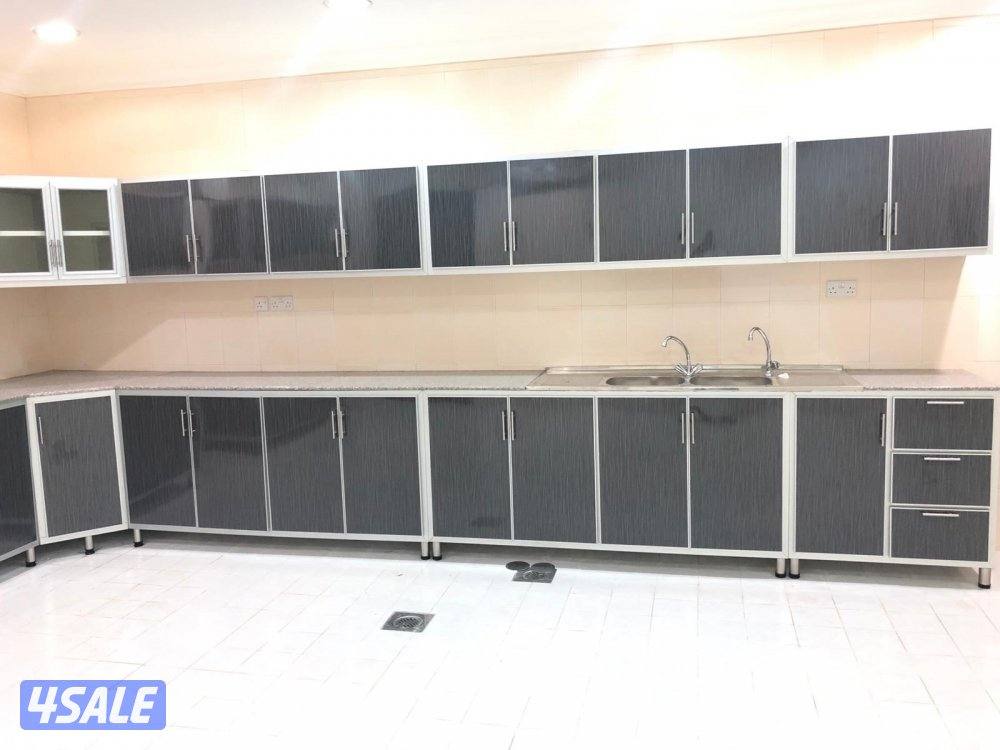 تفصيل مطابخ المنيوم يوجد 2كبت تخزين سعر مناسب4