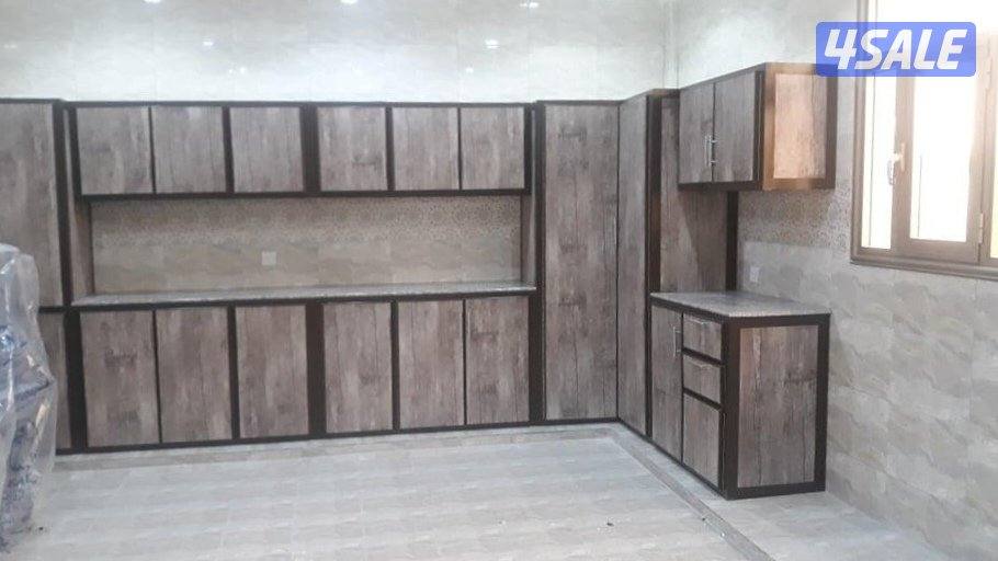 تفصيل مطابخ المنيوم يوجد 2كبت تخزين سعر مناسب6