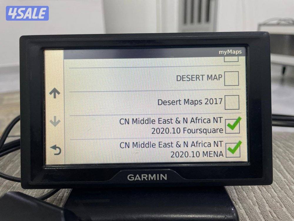 للبيع جهاز قارمن GPS الطراز درايف 51 خرائط مدن الخليج و صحراء الخليج1