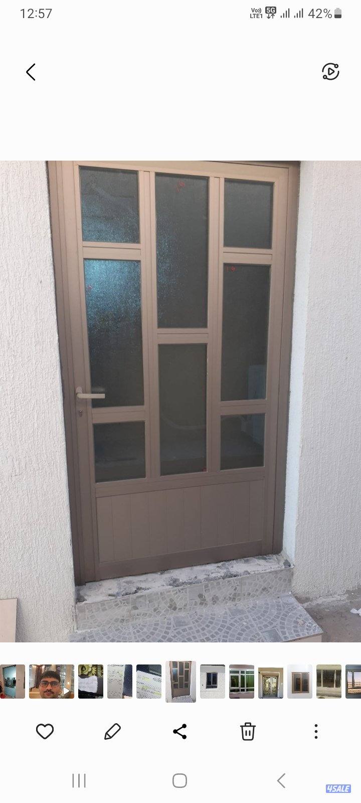 شتر المنيوم. ابواب شبابيك. تصليح المنيوم فورى بالمنزل7