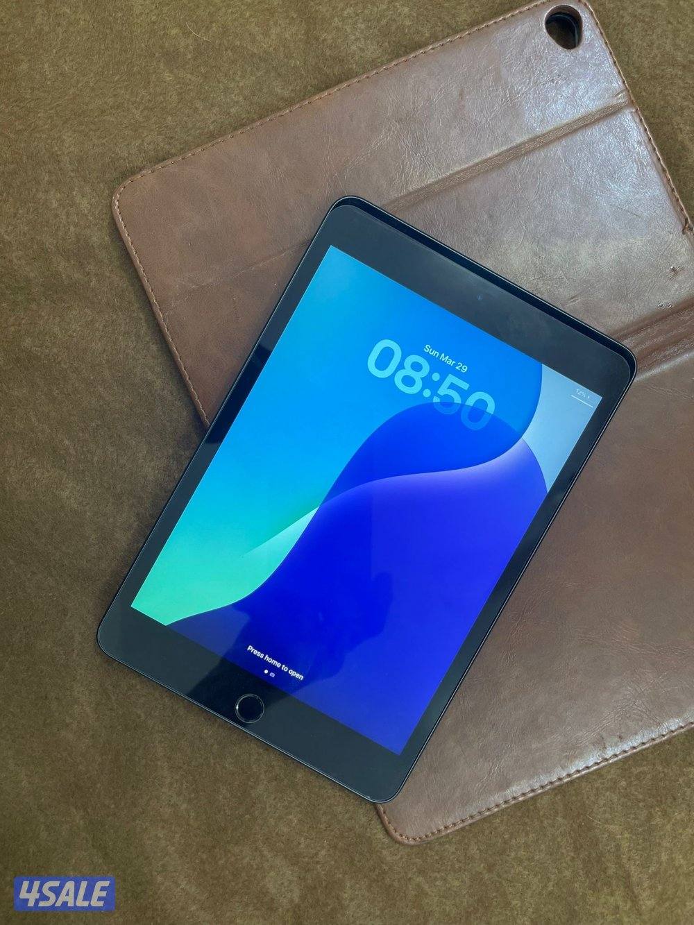 ايباد ابل ميني 5 الخامس 256 قيقا نظيف حيل ولا زلغ مع كفر اصلي وشاحن4