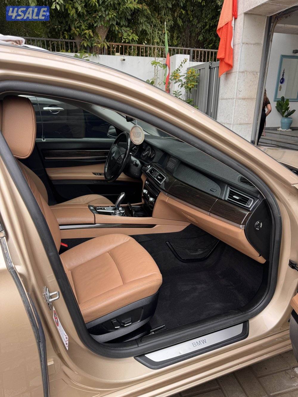 للبيع BMW730 LI ماشي 163 ألف فحص جير مكينه شامي صبغ تجميلي مدكر يسار3