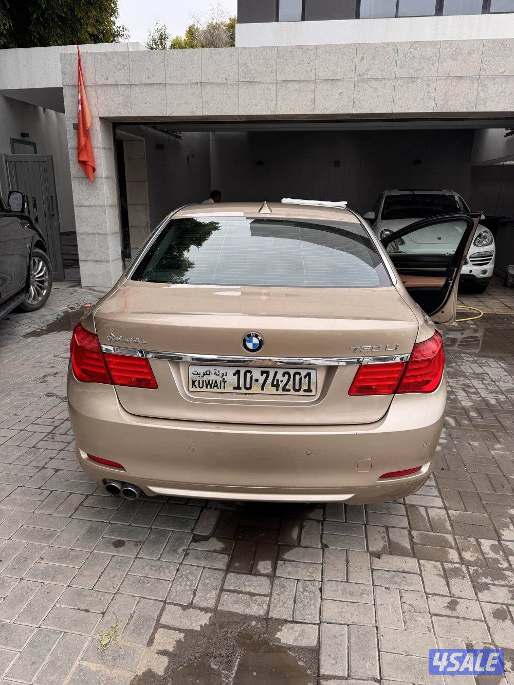 للبيع BMW730 LI ماشي 163 ألف فحص جير مكينه شامي صبغ تجميلي مدكر يسار4