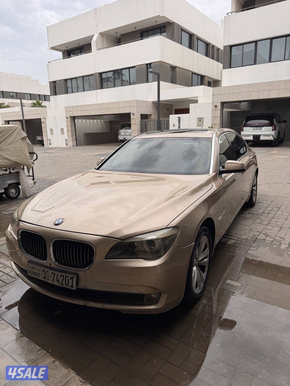 للبيع BMW730 LI ماشي 163 ألف فحص جير مكينه شامي صبغ تجميلي مدكر يسار5